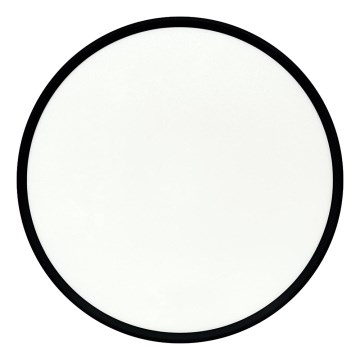 LED Stropní svítidlo LED/40W/230V 3000/4000/6500K pr. 50 cm černá